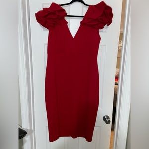 Women’s Red Cocktail Dress